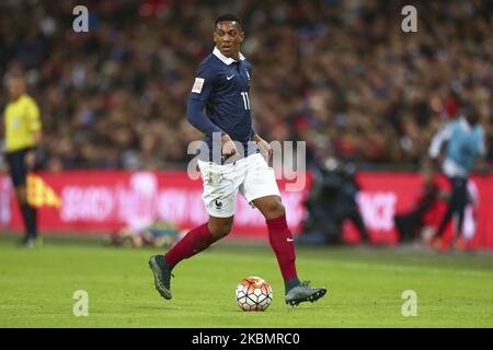 Anthony Martial of France during the International Friendly match between England & France at Wembley Stadium on Tuesday 17th November2015. (Photo by Ryan Dinham/MI News/NurPhoto) Stock Photo