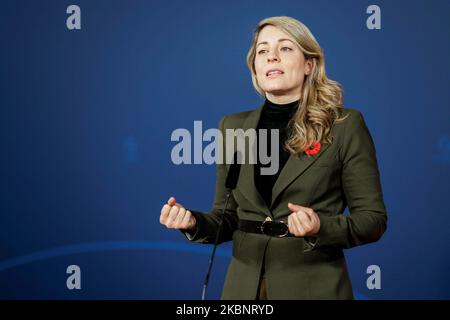 Muenster, Deutschland. 04th Nov, 2022. Melanie Joly, Foreign Minister ...