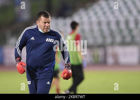 Cornel Cernea goalkeeper's coach of Sepsi OSK during semifinal of the  Romanian Cup edition 2019-20 between Sepsi Osk and Politehnica Iasi in  Sfantu Gheorghe, Romania, on June 24, 2020. (Photo by Alex
