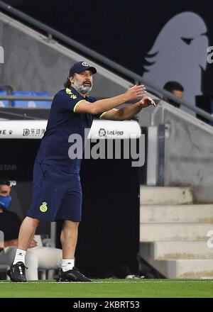 Rufete during the match between RCD Espanyol and Real Madrid, corresponding to the week 32 of the Liga Santander, played at the RCDE Stadium, 28th June 2020, in Barcelona, Spain. (Photo by Urbanandsport/NurPhoto) Stock Photo