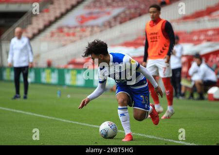 Ilias Chair of Queens Park Rangers during the Sky Bet Championship match between Middlesbrough and Queens Park Rangers at the Riverside Stadium, Middlesbrough, England on July 5, 2020. (Photo by Mark Fletcher/MI News/NurPhoto) Stock Photo