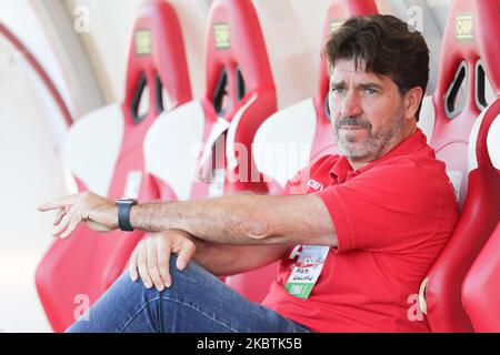 Giancarlo Riolfo during the Serie C PlayOff match between Carpi and Novara at Stadio Sandro Cabassi on July 13, 2020 in Carpi, Italy. (Photo by Emmanuele Ciancaglini/NurPhoto) Stock Photo