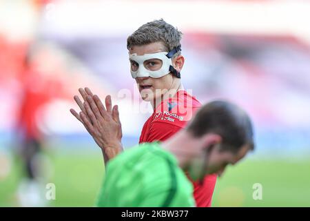 Ryan Yates (22) of Nottingham Forest during the Sky Bet Championship match between Nottingham Forest and Stoke City at the City Ground, Nottingham. (Photo by Jon Hobley/MI News/NurPhoto) Stock Photo