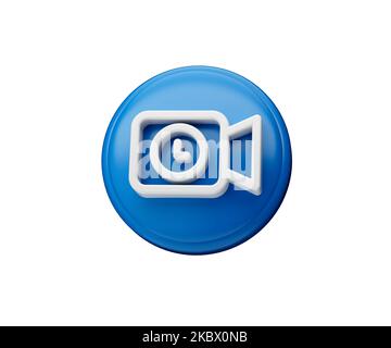 Pending icon. Internet button on white background Stock Photo - Alamy