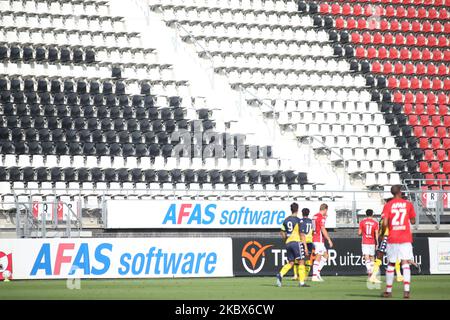 AFAS Stadium pictures during a friendly match between AZ Alkmaar and AS Monaco at AFAS Stadium, in Alkmaar, Netherlands, on August 15, 2020. (Photo by Federico Guerra Moran/NurPhoto) Stock Photo