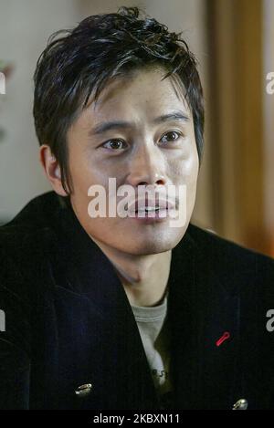 Portrait of South Korean Actor Lee Byung-hun in Seoul, South Korea, on November 16, 2006. His portraying GI Joe(2009), Red 2(2013), Terminator Genisys(2015), The Magnificent Seven(2016). (Photo by Seung-il Ryu/NurPhoto) Stock Photo