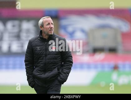Lee Bowyer manager of Charlton Athletic during the Pre-season Friendly match between Crystal Palace and Charlton Athletic at Selhurst Park, London, UK, on August 29, 2020. (Photo by Jacques Feeney/MI News/NurPhoto)