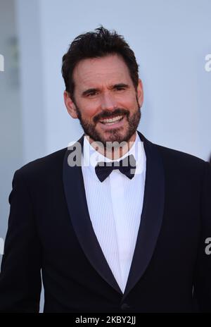 Matt Dillon poses on the red carpet during the 77th Venice Film ...