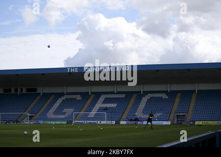 A general view of the stadium during the Carabao Cup match between Gillingham and Southend United at the MEMS Priestfield Stadium, Gillingham, England, on September 5, 2020. (Photo by Tom West/MI News/NurPhoto) Stock Photo