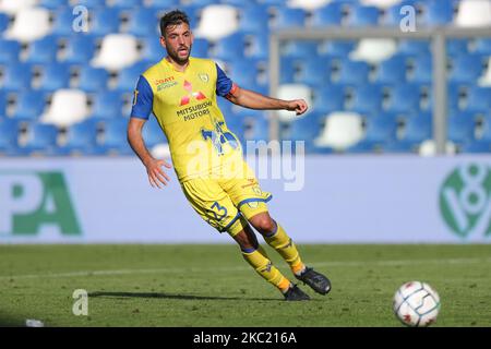 Filip Djordjevic during the Serie BKT match between Reggiana and Chievo Verona at Mapei Stadium - Citt del Tricolore on October 17, 2020 in Reggio Emilia, Italy. (Photo by Emmanuele Ciancaglini/NurPhoto) Stock Photo