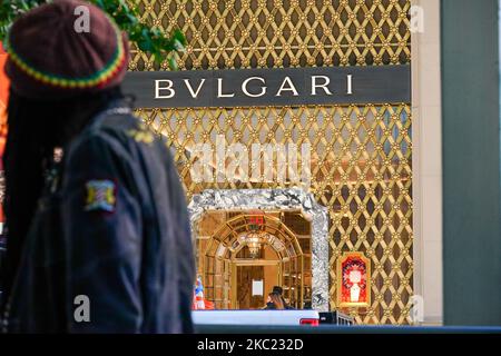 Check-in for the opening of the new Bulgari store in the Meatpacking  District in New York on Friday, June 9, 2023. Bulgari SpA is a unit of the  luxury goods conglomerate LVMH