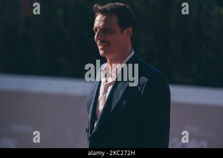 Director Alessandro Preziosi cattends the red carpet of the movie 'La Legge Del Terremoto' during the 15th Rome Film Festival on October 19, 2020 in Rome, Italy (Photo by Luca Carlino/NurPhoto) Stock Photo