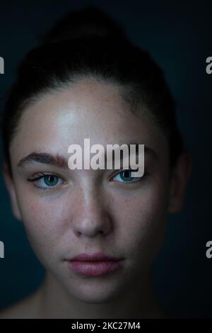 Studio session of the italian actress Matilda De Angelis, protagonist
