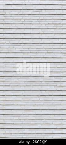 Grungy Brick Wall Texture. Brown Old White Building Brickwall Stock Photo