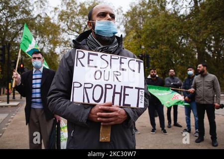 Demonstrators Opposing The Publication In France Of Cartoons Of The ...