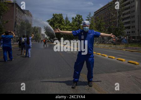 carabineros de chile national police radio patrol riot van vehicle in ...