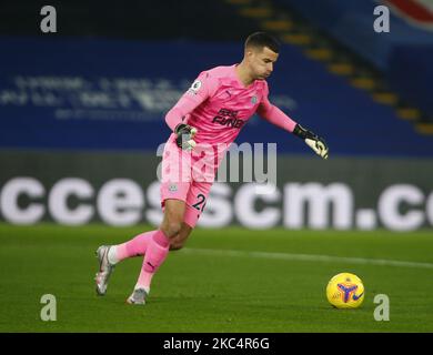 Newcastle United's Karl Darlow during Premiership between Crystal Palace and Newcastle United at Selhurst Park Stadium , London, UK on 27th November 2020 (Photo by Action Foto Sport/NurPhoto) Stock Photo