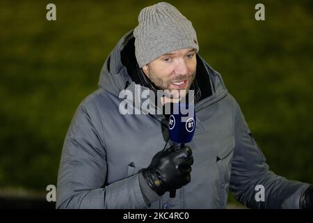 Ben Kay of BT Sport prior to the Gallagher Premiership match between Newcastle Falcons and Sale Sharks at Kingston Park, Newcastle on Friday 27th November 2020. (Photo by Chris Lishman/MI News/NurPhoto) Stock Photo