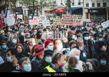 Numerous Demonstrators Were Displaying Signs With Slogans Against ...