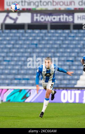 Leigh Doughty, the match referee, during the Sky Bet Championship match between Huddersfield Town and Watford at the John Smith's Stadium, Huddersfield on Saturday 19th December 2020. (Photo by Pat Scaasi/MI News/NurPhoto) Stock Photo