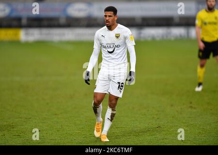 Marcus McGuane of Oxford United during the Sky Bet League 1 match ...