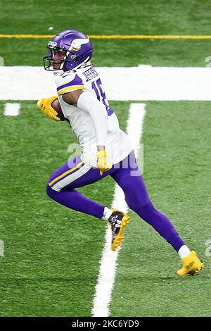 DETROIT, MI - DECEMBER 5: Minnesota Vikings WR (18) Justin