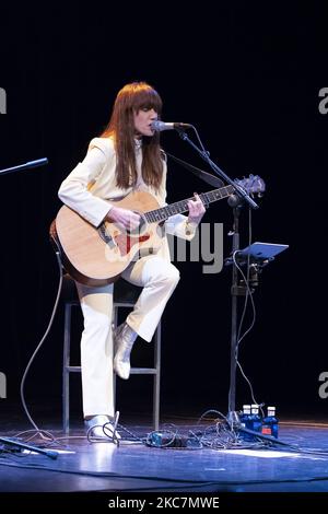 Spanish singer Ana Fernandez Villaverde known as La Bien Querida ...