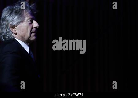 Film director Roman Polanski during the concert at the Film Music Festival in Krakow, Poland on May 25, 2016. (Photo by Jakub Porzycki/NurPhoto) Stock Photo