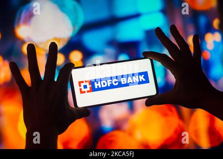 HDFC Bank logo editorial image. Image of financial, invest - 100212300