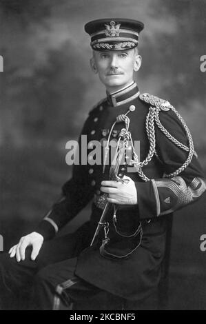 Portrait of Major General Henry Pinckney McCain. Stock Photo