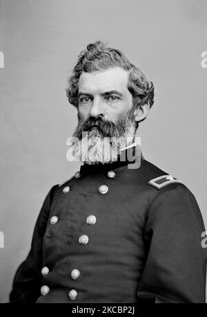 Portrait of Union General John W. Sprague. Stock Photo