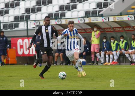 CS Maritimo Goalkeeper Amir Abedzadeh in action during the Liga Nos match  between CD Nacional and CS Maritimo at Estádio da Madeira on March 12, 2021  in Funchal, Madeira, Portugal. (Photo by