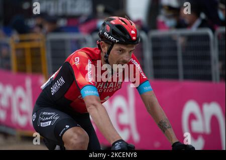 Damiano Caruso of Italy and Team Bahrain Victorious during the 7th