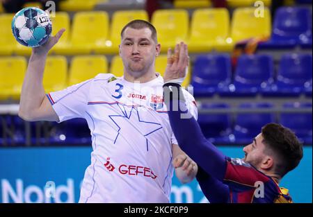 Champions league handball hi-res stock photography and images - Alamy