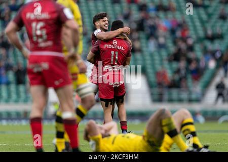 // // // during the European Champions Cup match between La Rochelle and Toulouse at Twickenham Stadium, London, England on 22nd May 2021. (Photo by Juan Gasparin/MI News/NurPhoto) Stock Photo