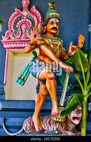 Ayyanar Kovil (Aiyanar temple) located on Analaitivu Island in the ...