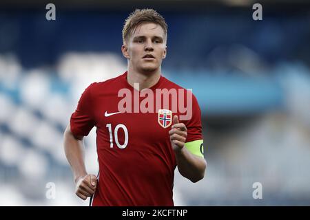 Martin Odegaard (Arsenal FC) Of Norway Controls The Ball During The ...