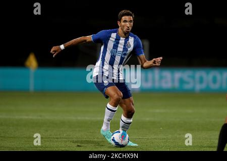 Marko Grujic of Porto in action during the UEFA Champions League, Group B,  football match played between Atletico de Madrid and FC Porto at Wanda  Metropolitano stadium on September 15, 2021, in