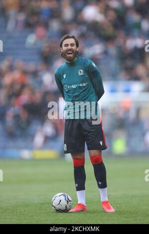 Ben Brereton of Blackburn Rovers before the Pre-season Friendly match between Blackburn Rovers and Leeds United at Ewood Park, Blackburn on Wednesday 28th July 2021. (Photo by Pat Scaasi/MI News/NurPhoto) Stock Photo