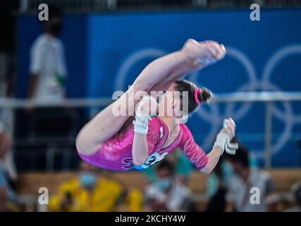 Vladislava Urazova Of Russian Olympic Committee During The All Around 