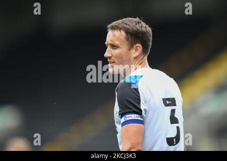 Craig Forsyth of Derby County during the Pre-season Friendly match between Notts County and Derby County at Meadow Lane, Nottingham on Sunday 1st August 2021. (Photo by Jon Hobley/MI News/NurPhoto) Stock Photo