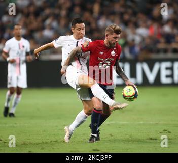 during the Trophee des Champions Final match between Paris and Monaco ...