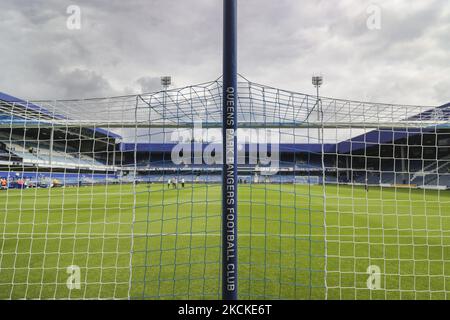 QPR Stadium before the Sky Bet Championship match between Queens Park Rangers and Coventry City at the Kiyan Prince Foundation Stadium., London, UK on 28th August 2021. (Photo by Ian Randall/MI News/NurPhoto) Stock Photo