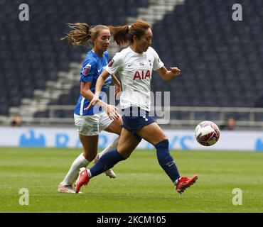 Tang Jiali (on loan from Shanghai Shengli) of Tottenham Hotspur Women