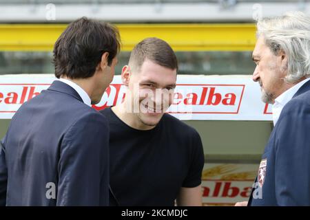 Andrea Belotti (Torino FC) during the Italian football Serie A match Torino FC vs US Salernitana on September 12, 2021 at the Olimpico Grande Torino in Turin, Italy (Photo by Maurizio Valletta/LiveMedia/NurPhoto) Stock Photo