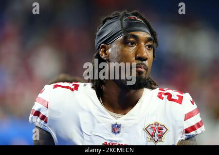 San Francisco 49ers cornerback Dontae Johnson (27) during the second half  of an NFL football game against the Buffalo Bills, Monday, Dec. 7, 2020, in  Glendale, Ariz. (AP Photo/Rick Scuteri Stock Photo - Alamy