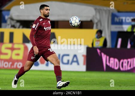 Rachid Bouhenna of Sepsi OSK in action during semifinal of the Romanian Cup  edition 2019-20