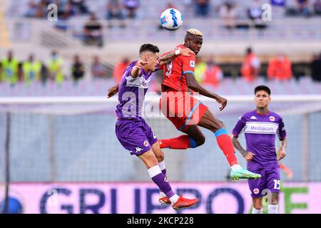 Florence, Italy. January 4, 2023 Lucas Martinez Quarta (Fiorentina) during  the Italian Serie A match between Fiorentina 1-1 Monza at Artemio Franchi  Stadium on January 4, 2023 in Florence, Italy. Credit: Maurizio