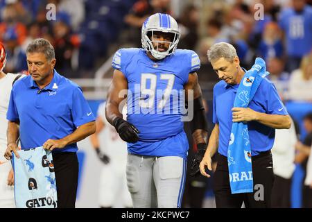 Detroit Lions defensive back AJ Parker is pictured during an NFL football  game against the Seattle Seahawks, Sunday, Jan. 2, 2022, in Seattle. The  Seahawks won 51-29. (AP Photo/Stephen Brashear Stock Photo - Alamy