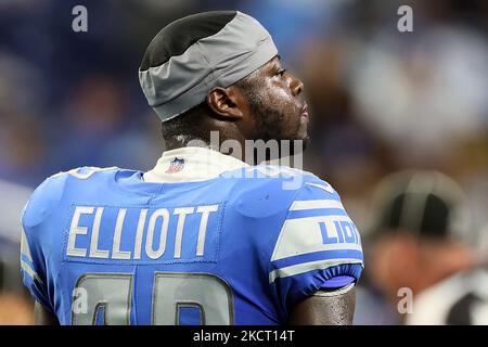 Detroit lions safety jalen elliott hi-res stock photography and images -  Alamy